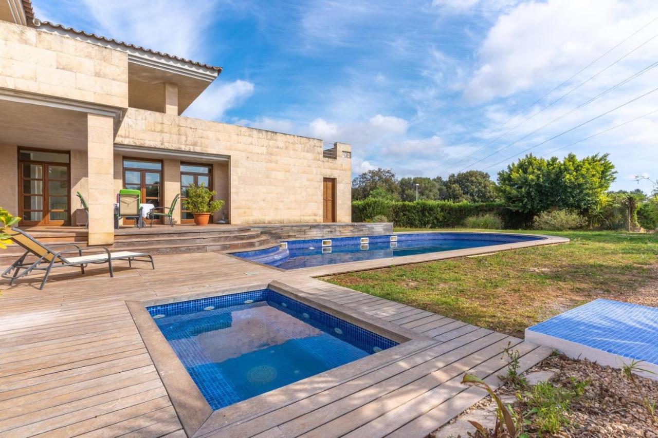 Villa De Lujo Con Piscina, Jacuzzi, Jardin Y Terraza Marratxí Zewnętrze zdjęcie