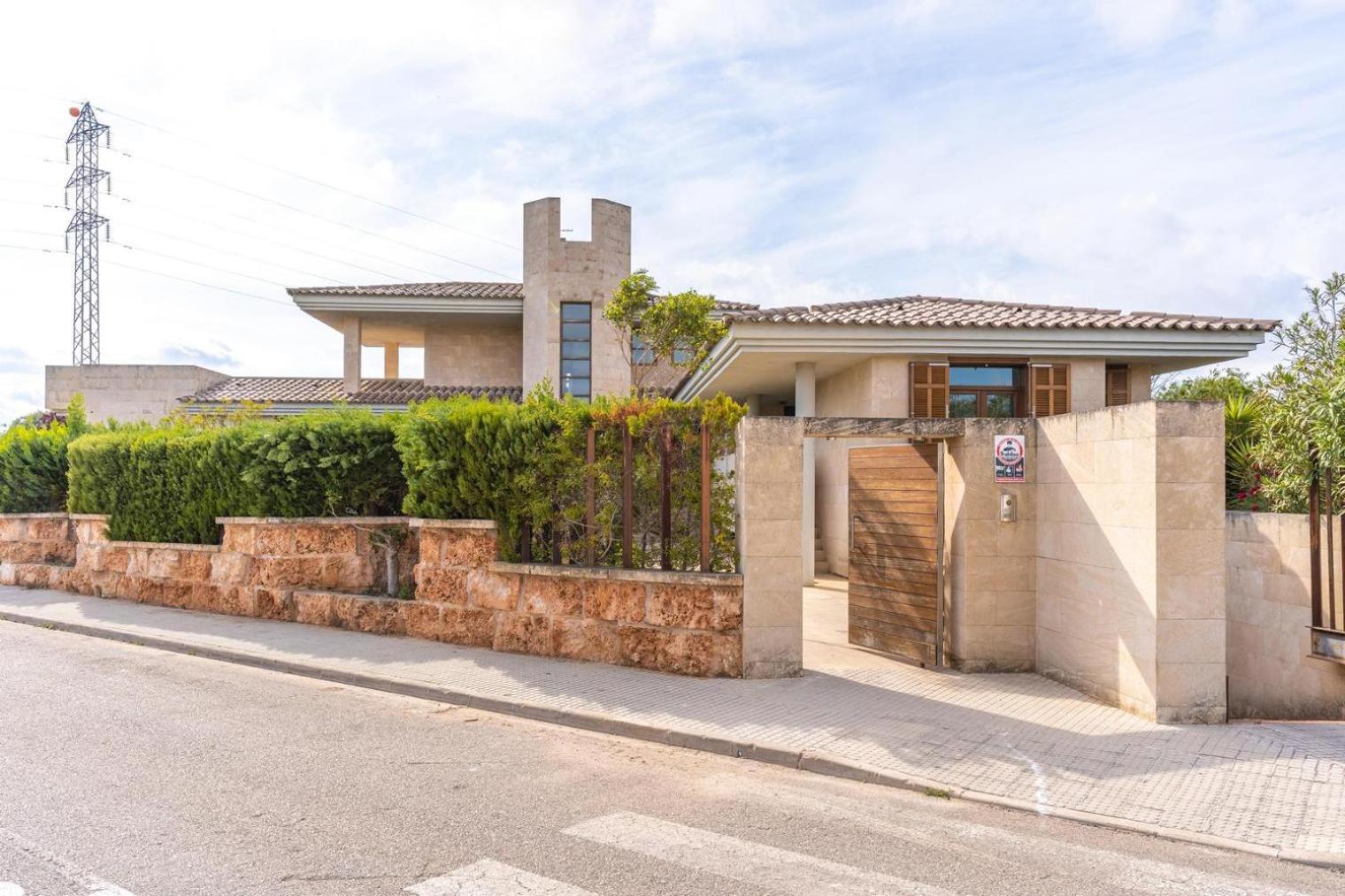 Villa De Lujo Con Piscina, Jacuzzi, Jardin Y Terraza Marratxí Zewnętrze zdjęcie