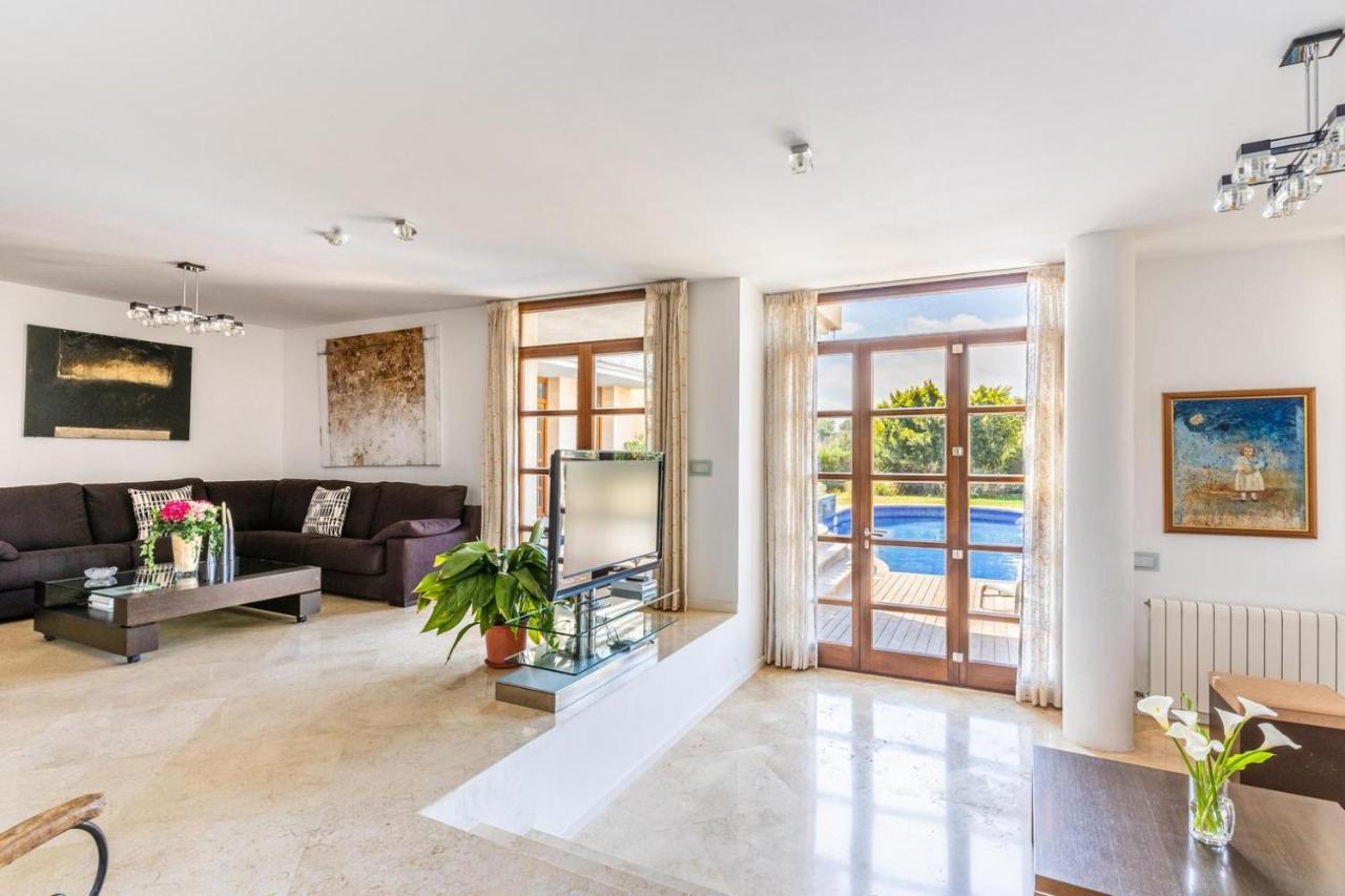 Villa De Lujo Con Piscina, Jacuzzi, Jardin Y Terraza Marratxí Zewnętrze zdjęcie