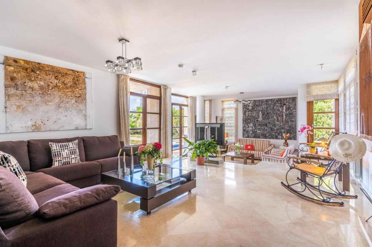 Villa De Lujo Con Piscina, Jacuzzi, Jardin Y Terraza Marratxí Zewnętrze zdjęcie